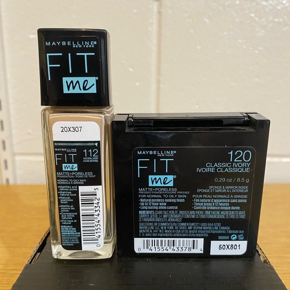 Maybelline liquid and powder Fit Me fair beige light concealer pair bundle - Picture 3 of 3